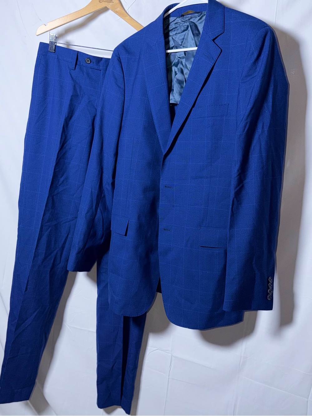 Brooks Brothers 1818 Drago Lanificio in Biella Special Selection Blue Suit Italy